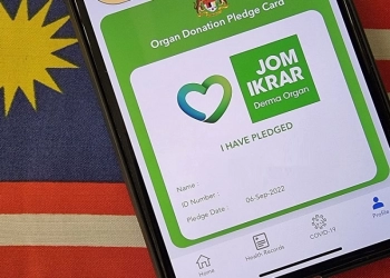 MySejahtera新功能！方便民众注册成为器官捐献者