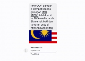 财案未通过诈骗分子就出招！民众须提防ePemula诈骗短讯