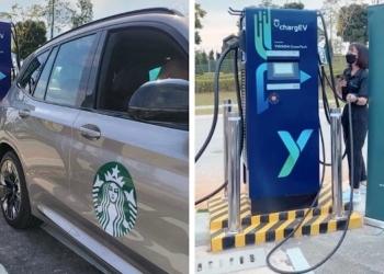 电动车主注意！现可在星巴克边充电边享用咖啡