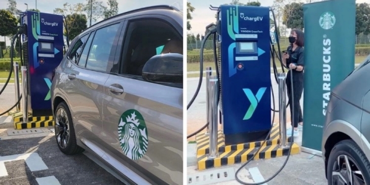 电动车主注意！现可在星巴克边充电边享用咖啡