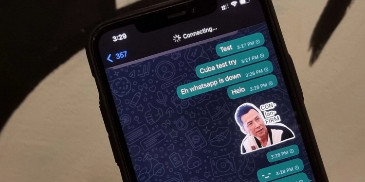 WhatsApp目前在全球范围大当机！