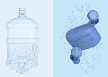 采用回收饮水机瓶 Sony推“地球蓝”LinkBuds S耳机