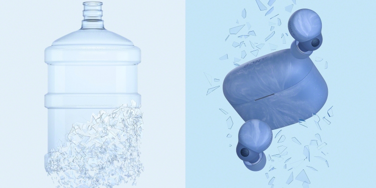 采用回收饮水机瓶 Sony推“地球蓝”LinkBuds S耳机