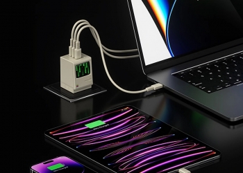 3插孔67W功率!麦金塔造型充电器Retro 67超酷炫