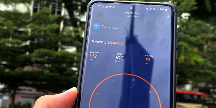 Opensignal：大马平均5G下载速度比泰国高 但比狮城低