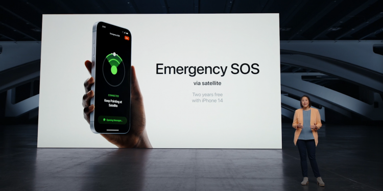 首两年免费！卫星紧急救援功能即将在iPhone 14上线