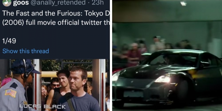 绕过版权检测 推特用户公然上载《速度与激情：东京飘移》
