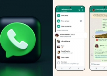 可发送链接、音频文件等 WhatsApp推出“给自己发讯息”功能