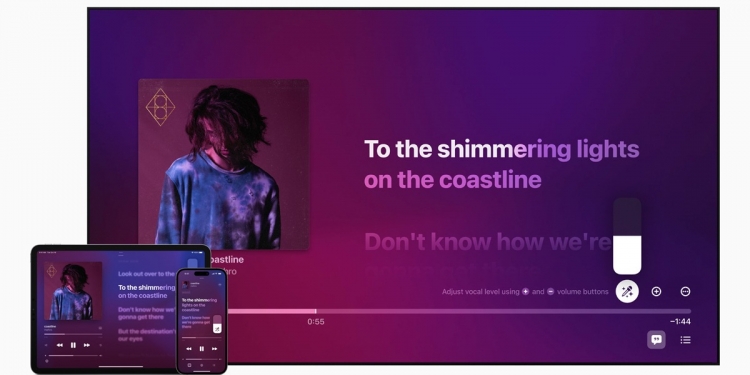 从iPhone到Apple TV都可用！Apple Music推K歌功能