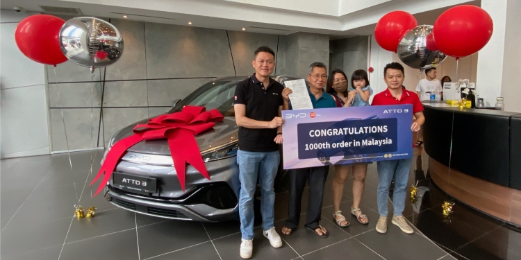 最亲民价格电动车BYD Atto 3开卖告捷！两周逾千订单