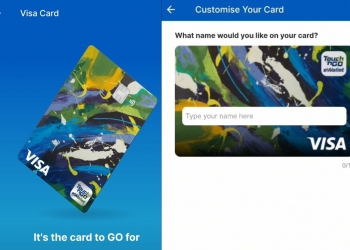 TnG Visa卡是大马首张无号码卡？