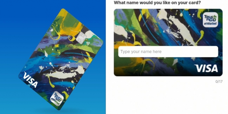 TnG Visa卡是大马首张无号码卡？