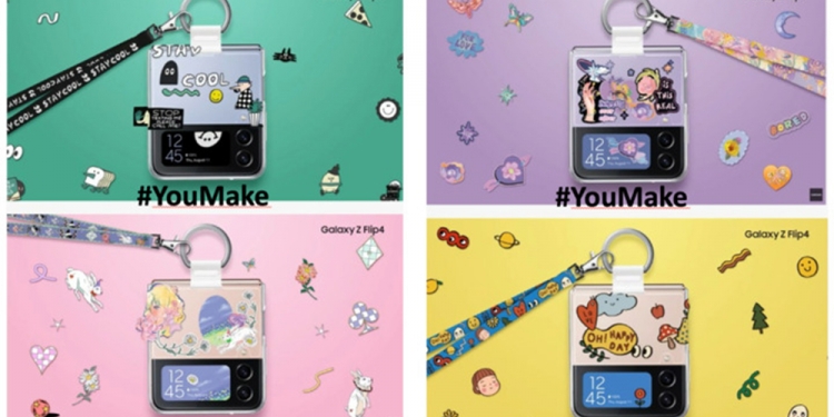客制Galaxy Z Flip4外观展现自我！Samsung推Uniquely Yours #YouMake服务