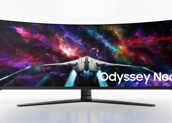 Samsung发布57英寸Odyssey Neo G9曲面游戏显示器
