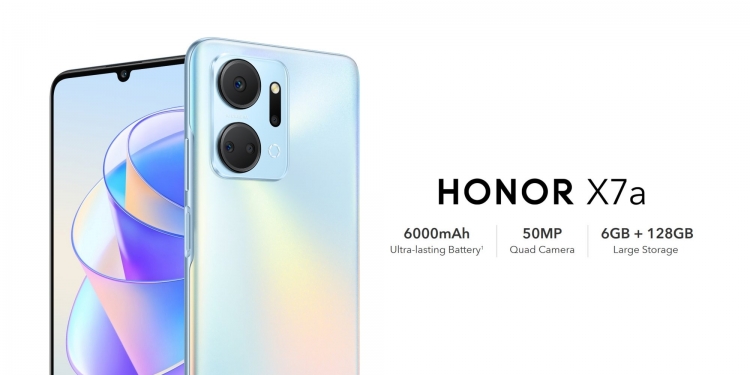 搭载6000mAh电池! Honor X7a续航长达3天半