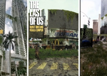 将隆市地标制成《最后生还者》场景 大马视觉特效师视频疯传