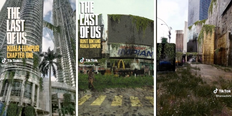 将隆市地标制成《最后生还者》场景 大马视觉特效师视频疯传