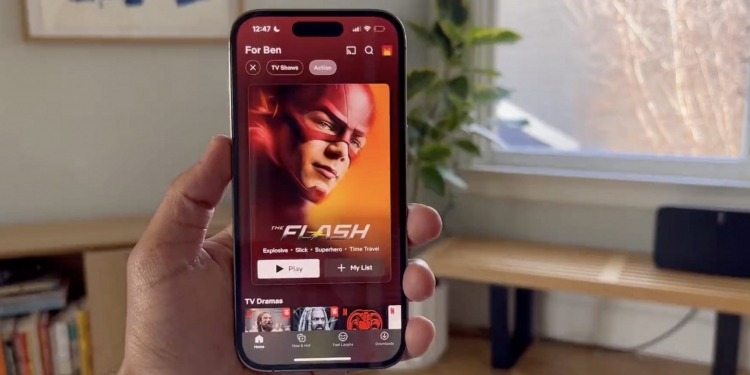 Netflix为iPhone发布更流畅的用户界面