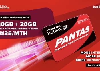 Hotlink新Pantas预付配套加码！RM35获50GB数据