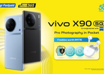 每月最低58令吉起!现可签购Celcom和Digi配套获得vivo X90 5G