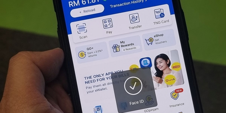 Touch’n Go eWallet支持Face ID 但付款时无法使用