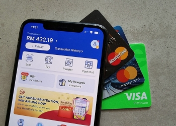 TNG eWallet以信用卡充值超过RM1000 需额外付费