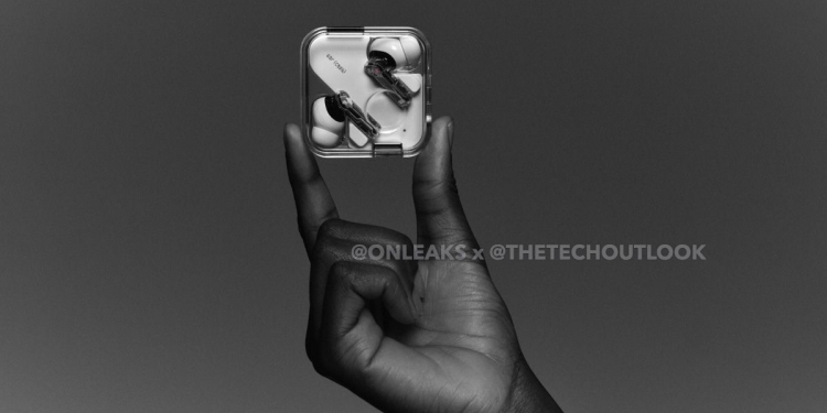 无线耳机Nothing Ear(2)渲染图曝光