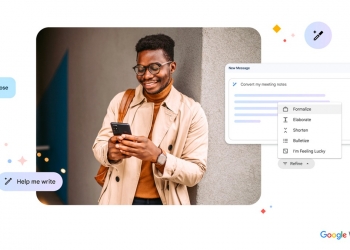 与微软抗衡？ 谷歌在Workspace引入人工智能工具