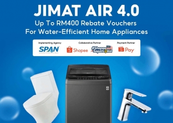 Jimat Air 4.0即将开跑 到Shopee购买节水产品可领折扣券