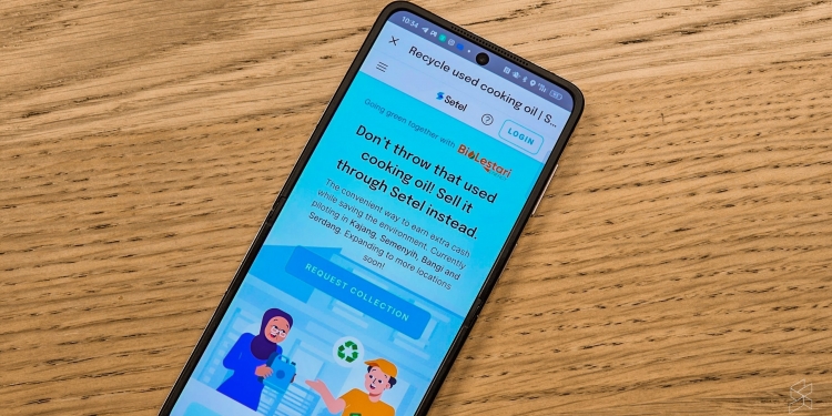 炸过的食用油别倒掉！ 收集起来到Setel换积分