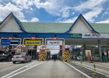 南北大道新增12条RFID车道 现已投入运作