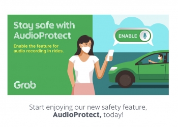 Grab推出音频录制功能 保障乘客司机安全