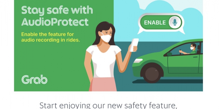 Grab推出音频录制功能 保障乘客司机安全