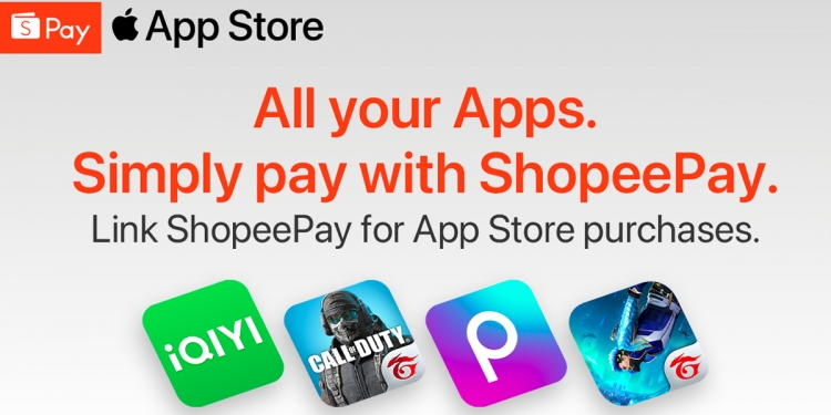 现在可用ShopeePay在Apple App Store消费！