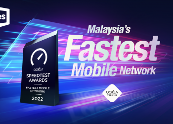Yes荣膺Ookla大马最快移动网络奖