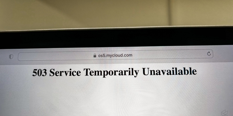 My Cloud服务受影响？ 这样做可登录帐号