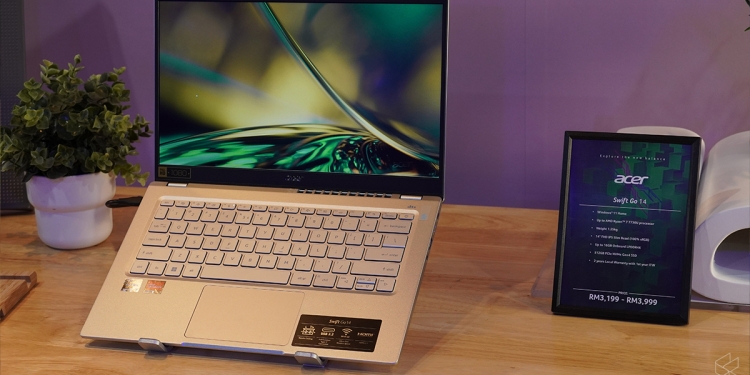 Acer Swift Go 14笔电：搭载AMD处理器适合日常使用