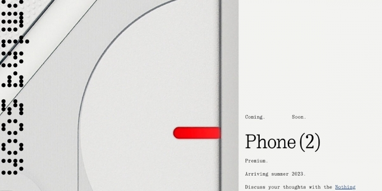 首张照片亮相!Nothing Phone(2)料今年第三季度发布