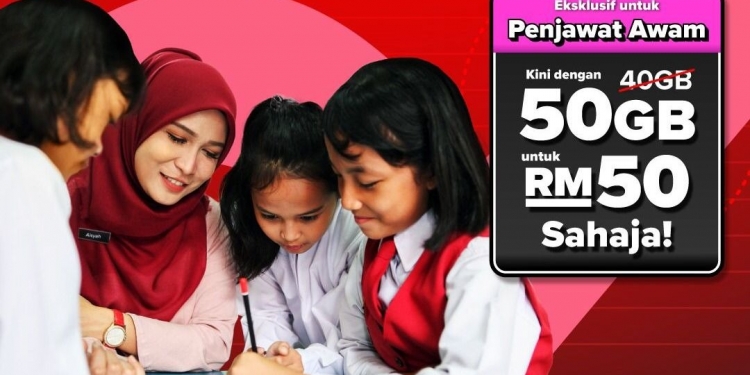 每月RM50可享50GB！Maxis为公务员推出2优惠配套