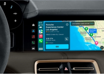 整合苹果电动车路线规划功能！Porsche Taycan车主充电更方便