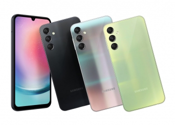 取代深红配色！银色三星Galaxy A24下月亮相