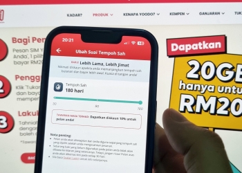 Yoodo用户购买180天有效期高速网络配套 可享10%折扣