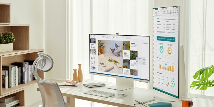 工作娱乐都可以！三星推两款新智能显示器