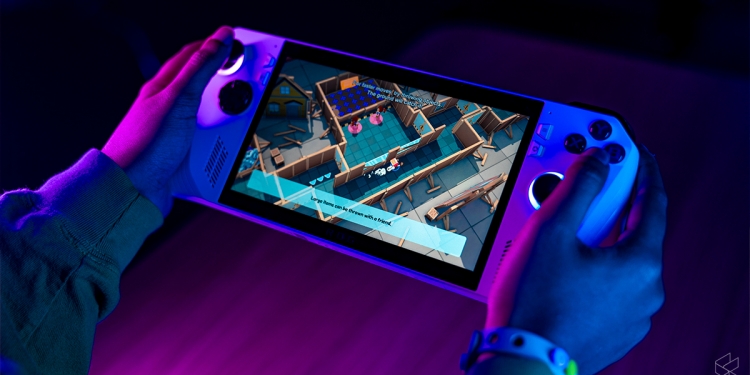 华硕ROG Ally体验式路演 701刘蝶广场开跑