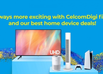 CelcomDigi后付用户每月RM190起 可获300Mbp光纤宽频和PS5