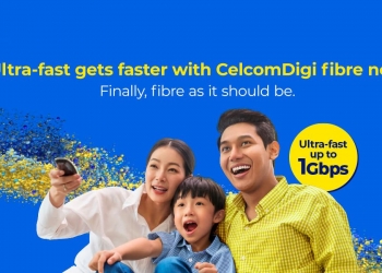 最高网速1Gbps！CelcomDigi推出全新光纤宽频配套