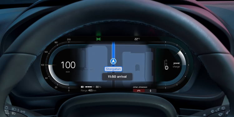 Volvo XC40和C40 Recharge 仪表盘可用Apple CarPlay