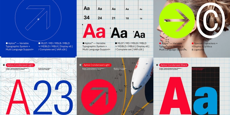 再见Calibri！微软将启用Aptos为Office默认字体