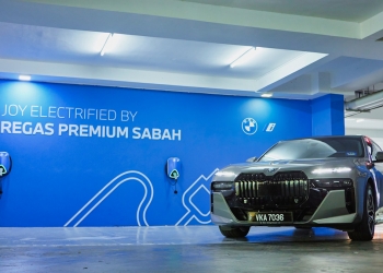 未来在更多地点部署！沙巴Regas Premium首推电动车充电站