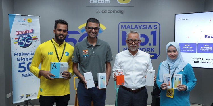 手机大折扣优惠满满！CelcomDigi推Karnival Jom 5G促销